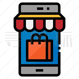 手机购物图标