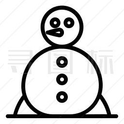 雪人图标