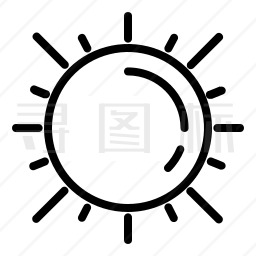 太阳图标