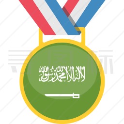 阿拉伯奖牌图标