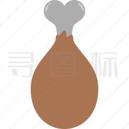 鸡腿图标