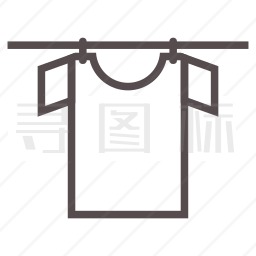 晾衣服图标