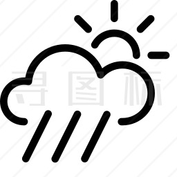 下雨图标