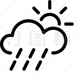 下雨图标