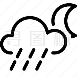 下雨图标