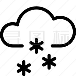 下雪图标