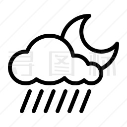 下雨图标