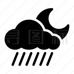 下雨图标