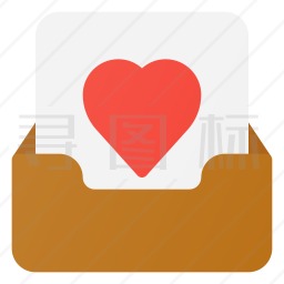 情人节邮件图标