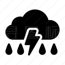 暴风雨图标