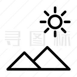 太阳图标