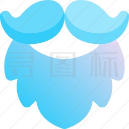 小胡子图标