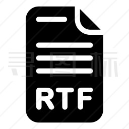 rtf文件图标