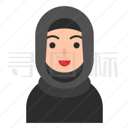 穆斯林女人图标