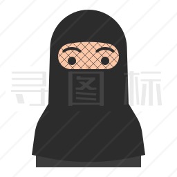 穆斯林女人图标