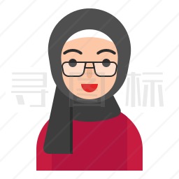 穆斯林女人图标