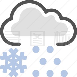 下雪图标