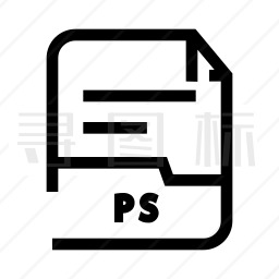 PS文件图标