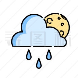 下雨图标