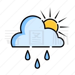 下雨图标