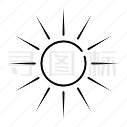 太阳图标