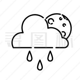 下雨图标