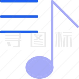 歌曲列表图标