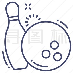 保龄球图标