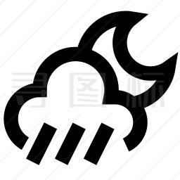 下雨图标