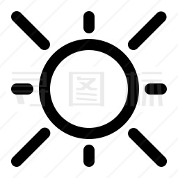 太阳图标