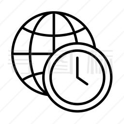 全球时间图标
