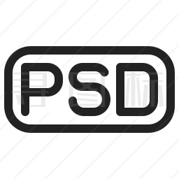 PSD文件图标