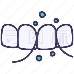 牙齿清洁图标