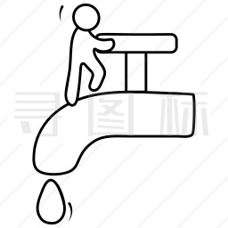 水龙头图标