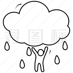 下雨图标