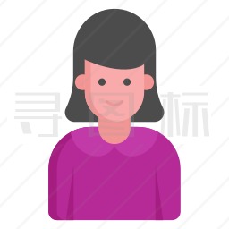 女孩图标