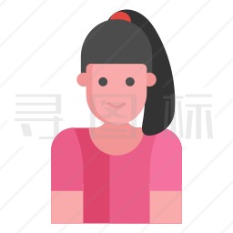 女孩图标