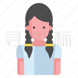 女孩图标