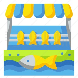 海鲜商店图标