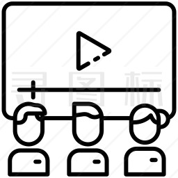 网络研讨会图标