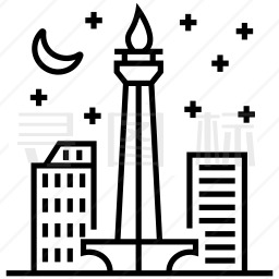 雅加达国家纪念碑图标