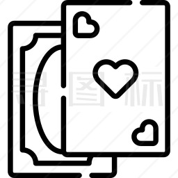 扑克卡图标