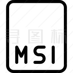 MSI文件图标