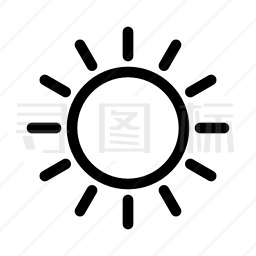 太阳图标