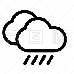 下雨图标