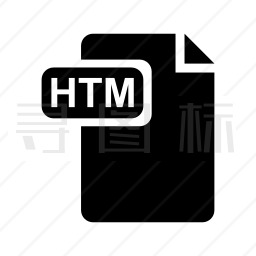 HTM文件图标