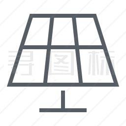 太阳能板图标