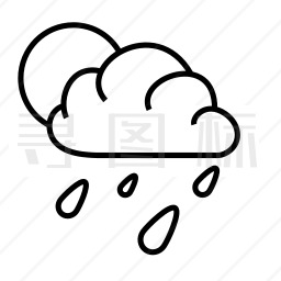 下雨图标