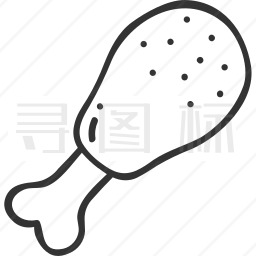 鸡腿图标