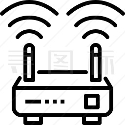 WiFi路由器图标